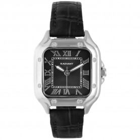 Часовник Radiant Chris 47.50mm 5ATM Quartz/Analogical watch - Silver (Black / Black / Mineral) часовник,часовници,radiant,chris,47.50mm,5atm,quartz,analogical,watch,silver,(black,black,mineral)