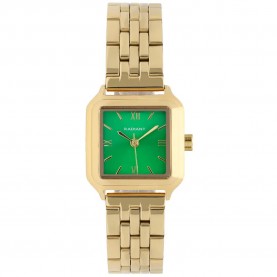 Часовник Radiant Coral Wave 29mm 3ATM Quartz/Analogical woman watch - Golden (Gold / Green / Mineral) часовник,часовници,radiant,coral,wave,29mm,3atm,quartz,analogical,woman,watch,golden,(gold,green,mineral)