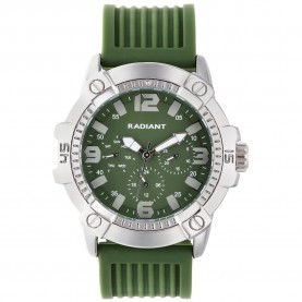 Часовник Radiant Eminem 44mm 5ATM Quartz/Analogical watch - Green (Green / Green / Mineral) часовник,часовници,radiant,eminem,44mm,5atm,quartz,analogical,watch,green,(green,green,mineral)