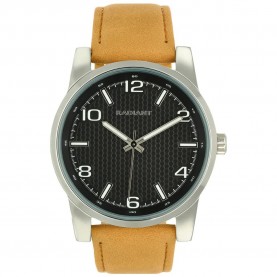 Часовник Radiant Johnny Deep 43mm 5ATM Quartz/Analogical watch - Brown (Brown / Black / Mineral) часовник,часовници,radiant,johnny,deep,43mm,5atm,quartz,analogical,watch,brown,(brown,black,mineral)