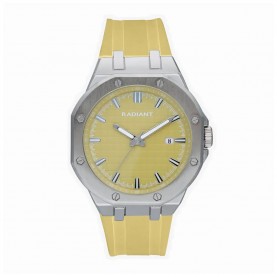 Часовник Radiant Leonardo 44mm 5ATM Quartz/Analogical watch - Yellow (Green / Green / Mineral) часовник,часовници,radiant,leonardo,44mm,5atm,quartz,analogical,watch,yellow,(green,green,mineral)