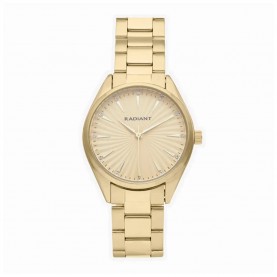 Часовник Radiant Loren 34mm 3ATM Quartz/Analogical woman watch - Golden (Gold / Gold / Mineral) часовник,часовници,radiant,loren,34mm,3atm,quartz,analogical,woman,watch,golden,(gold,gold,mineral)