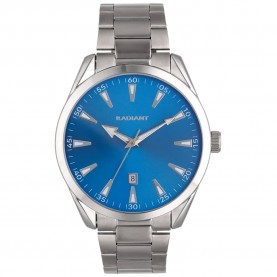 Часовник Radiant Ocean Code 42mm 5ATM Quartz/Analogical watch - Silver (Silver / Blue / Mineral) часовник,часовници,radiant,ocean,code,42mm,5atm,quartz,analogical,watch,silver,(silver,blue,mineral)
