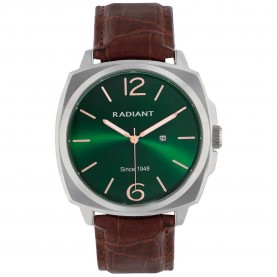 Часовник Radiant Paul 42mm 5ATM Quartz/Analogical watch - Brown (Brown / Green / Mineral) часовник,часовници,radiant,paul,42mm,5atm,quartz,analogical,watch,brown,(brown,green,mineral)