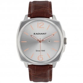 Часовник Radiant Paul 42mm 5ATM Quartz/Analogical watch - Brown (Brown / Silver / Mineral) часовник,часовници,radiant,paul,42mm,5atm,quartz,analogical,watch,brown,(brown,silver,mineral)