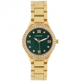 Часовник Radiant Quiet Luxe 28mm 3ATM Quartz/Analogical woman watch - Golden (Gold / Nacre / Mineral) часовник,часовници,radiant,quiet,luxe,28mm,3atm,quartz,analogical,woman,watch,golden,(gold,nacre,mineral)