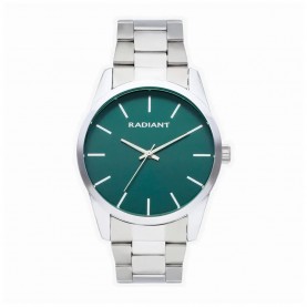 Часовник Radiant RA605205 42mm 5ATM Quartz/Analogical watch - Silver (Silver / Green / Mineral) часовник,часовници,radiant,ra605205,42mm,5atm,quartz,analogical,watch,silver,(silver,green,mineral)
