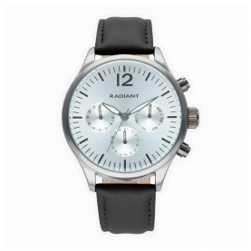 Часовник Radiant RA641703 43mm 5ATM Quartz/Analogical watch - Silver (Black / Silver / Mineral) часовник,часовници,radiant,ra641703,43mm,5atm,quartz,analogical,watch,silver,(black,silver,mineral)