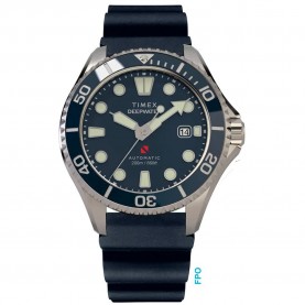 Часовник Timex Deep Water 43mm 20ATM Quartz/Analogical watch - Blue (Blue / Blue / Sapphire) часовник,часовници,timex,deep,water,43mm,20atm,quartz,analogical,watch,blue,(blue,blue,sapphire)