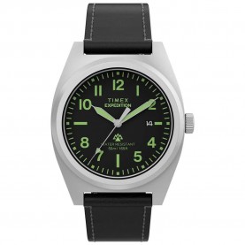 Часовник Timex Expedition North 39mm 5ATM Quartz/Analogical watch - Silver (Black / Black / Mineral) часовник,часовници,timex,expedition,north,39mm,5atm,quartz,analogical,watch,silver,(black,black,mineral)