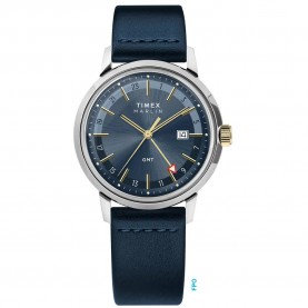 часовник,часовници,timex,marlin,40mm,5atm,quartz,analogical,watch,blue,(blue,yellow,acrylic)