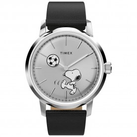 часовник,часовници,timex,peanuts,tw2y53800,40mm,5atm,quartz,analogical,watch,silver,(black,silver,acrylic)