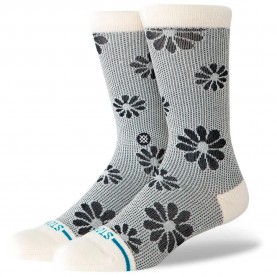 чорапи,мъжки,чорапи,дамски,чорапи,stance,floral,stitch,crew,socks,grey,(ivory)