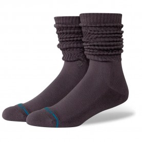 чорапи,мъжки,чорапи,дамски,чорапи,stance,icon,slouch,crew,socks,black,grey,(charcoal)