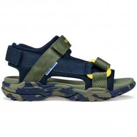 Юношески сандали Geox Borealis Youth Sandals - Green (Navy / Military) юношески,сандали,детски,сандали,и,чехли,geox,borealis,youth,sandals,green,(navy,military)