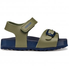 Сандали Geox Chalki Toddler Sandals - Green / Blue (Olive / Navy) сандали,детски,сандали,и,чехли,geox,chalki,toddler,sandals,green,blue,(olive,navy)