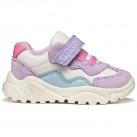 Маратонки Geox Ciufciuf trainers - White (Off White / Lilac) маратонки,мъжки,маратонки,дамски,маратонки,geox,ciufciuf,trainers,white,(off,white,lilac)