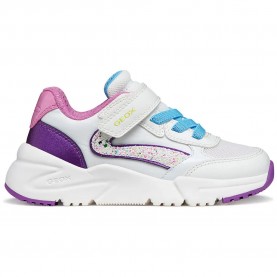 Маратонки Geox Loftus trainers - White (White / Dark Purple) маратонки,мъжки,маратонки,дамски,маратонки,geox,loftus,trainers,white,(white,dark,purple)
