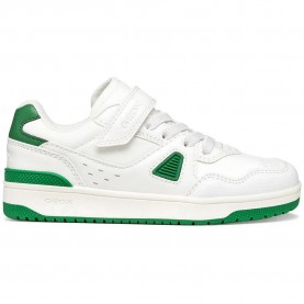 Маратонки Geox Washiba slip-on trainers - White (White / Green) маратонки,мъжки,маратонки,дамски,маратонки,geox,washiba,slip,on,trainers,white,(white,green)