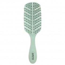 хигиена,аксесоари,beter,detangling,natural,fiber,green,brush,green