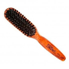 Eurostil Oval Boar Wood Bellows brush - Orange хигиена,аксесоари,eurostil,oval,boar,wood,bellows,brush,orange