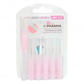 хигиена,аксесоари,foramen,ultra,thin,0.9,interdental,brush,6,units,pink