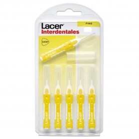 хигиена,аксесоари,lacer,thin,0.7mm,interdental,brush,6,units,yellow
