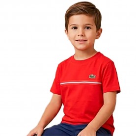 тениска,мъжки,тениски,дамски,тениски,lacoste,sport,tape,947515,short,sleeve,t,shirt,red,(red)