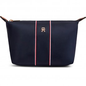 Несесер Tommy hilfiger AW0AW17952 wash bag - Blue (Space Blue Corp) несесер,тоалетни,принадлежности,tommy,hilfiger,aw0aw17952,wash,bag,blue,(space,blue,corp)