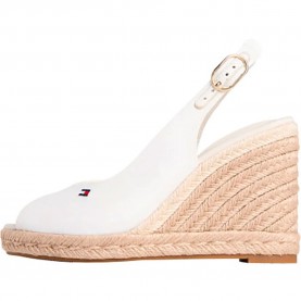 Tommy hilfiger FW0FW09343 Wedge Espadrilles - White (Ecru) дамски,еспадрили,tommy,hilfiger,fw0fw09343,wedge,espadrilles,white,(ecru)