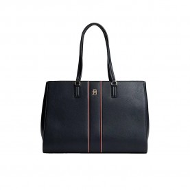 Чанта за през рамо Tommy hilfiger AW0AW18643 shoulder bag - Blue (Space Blue) чанта,за,през,рамо,всички,чанти,tommy,hilfiger,aw0aw18643,shoulder,bag,blue,(space,blue)