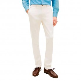Панталони Tommy hilfiger Bleecker Printed pants - Beige (Ivory Petal) панталони,мъжки,панталони,дамски,панталони,tommy,hilfiger,bleecker,printed,pants,beige,(ivory,petal)