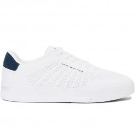 Маратонки Tommy hilfiger Court trainers - White (White) маратонки,мъжки,маратонки,дамски,маратонки,tommy,hilfiger,court,trainers,white,(white)