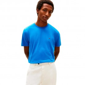 Тениска Tommy hilfiger Ess Seasonal short sleeve T-shirt - Blue (Blue Orbit) тениска,мъжки,тениски,дамски,тениски,tommy,hilfiger,ess,seasonal,short,sleeve,t,shirt,blue,(blue,orbit)