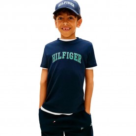 Тениска Tommy hilfiger KB0KB10420 short sleeve T-shirt - Blue (Dark Night Navy) тениска,мъжки,тениски,дамски,тениски,tommy,hilfiger,kb0kb10420,short,sleeve,t,shirt,blue,(dark,night,navy)