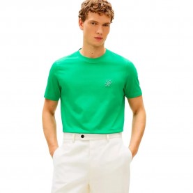 Тениска Tommy hilfiger Script Monogram short sleeve T-shirt - Green (Jade Wink) тениска,мъжки,тениски,дамски,тениски,tommy,hilfiger,script,monogram,short,sleeve,t,shirt,green,(jade,wink)