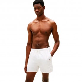 Бански гащета Tommy hilfiger UM0UM03748 swimming shorts - White (Ivory Petal) бански,гащета,мъжки,бански,костюми,tommy,hilfiger,um0um03748,swimming,shorts,white,(ivory,petal)