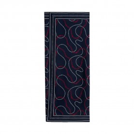 Tommy hilfiger UW0UW06423 sarong - Blue (Chain Navy Framed) хавлии,tommy,hilfiger,uw0uw06423,sarong,blue,(chain,navy,framed)