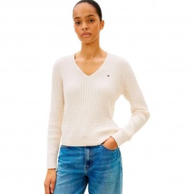 блуза,мъжки,пуловери,дамски,пуловери,tommy,hilfiger,ww0ww44987,v,neck,sweater,beige,(heather,ivory,petal)