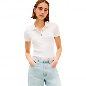 дамски,блузи,с,яка,мъжки,блузи,с,яка,tommy,hilfiger,ww0ww49252,short,sleeve,polo,white,(ecru)