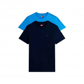 тениска,мъжки,тениски,дамски,тениски,tommy,jeans,dm0dm20687,short,sleeve,t,shirt,2,units,blue,(dark,night,navy,blue,twilight)