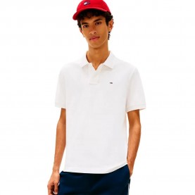 дънки,дамски,блузи,с,яка,мъжки,блузи,с,яка,tommy,jeans,dm0dm22711,short,sleeve,polo,white,(ecru)
