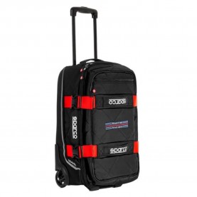 Sparco Martini-R trolley bag - Black (Black / Red) куфари,sparco,martini,r,trolley,bag,black,(black,red)