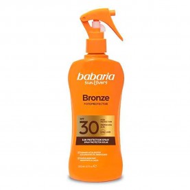 Babaria Aloe Bronze Sunscreen Spray Spf 30 200Ml - Orange (Multicolor) козметика,за,защита,от,слънце,babaria,aloe,bronze,sunscreen,spray,spf,30,200ml,orange,(multicolor)