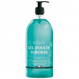 хигиена,тяло,beauterra,aloe,vera,1l,shower,gel,clear
