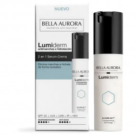 козметика,за,овлажняване,bella,aurora,lumiderm,anti,spot,&,hydrating,serum,30ml,moisturizer,white