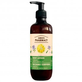 Green pharmacy Verbena & Sweet Lemon Oil 400ml body lotion - Clear козметика,за,овлажняване,green,pharmacy,verbena,&,sweet,lemon,oil,400ml,body,lotion,clear