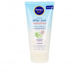 Nivea After Sensitive Fragrance-Free Gel 175ml aftersun - Clear козметика,за,защита,от,слънце,nivea,after,sensitive,fragrance,free,gel,175ml,aftersun,clear