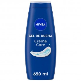хигиена,тяло,nivea,creme,care,650ml,shower,gel,blue