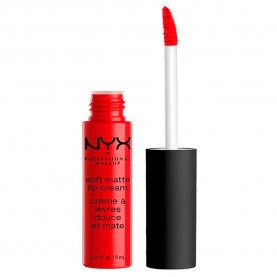 Nyx Soft Matte Lip Amsterdam 8ml moisturizer - Red козметика,за,овлажняване,nyx,soft,matte,lip,amsterdam,8ml,moisturizer,red